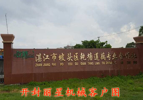 湛江坡头区乾塘莲藕合作社引进了一套星空官方网页版
藕粉粉丝粉条生产线